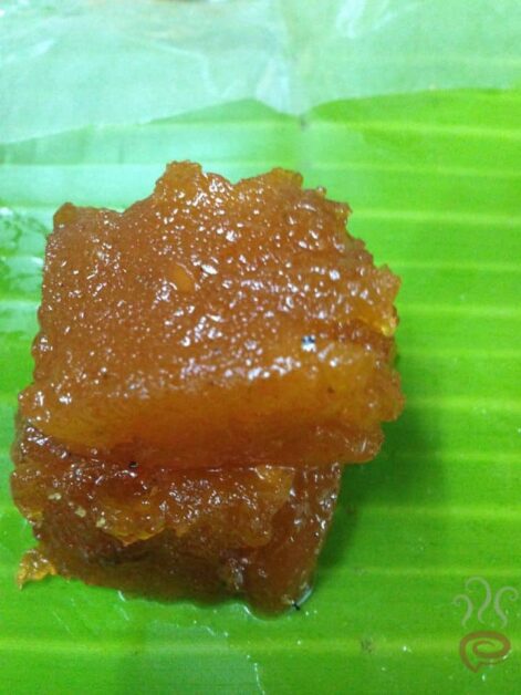 Banana Halwa With Coconut