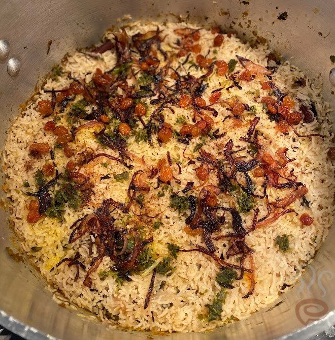 Kerala Prawns Dum Biriyani