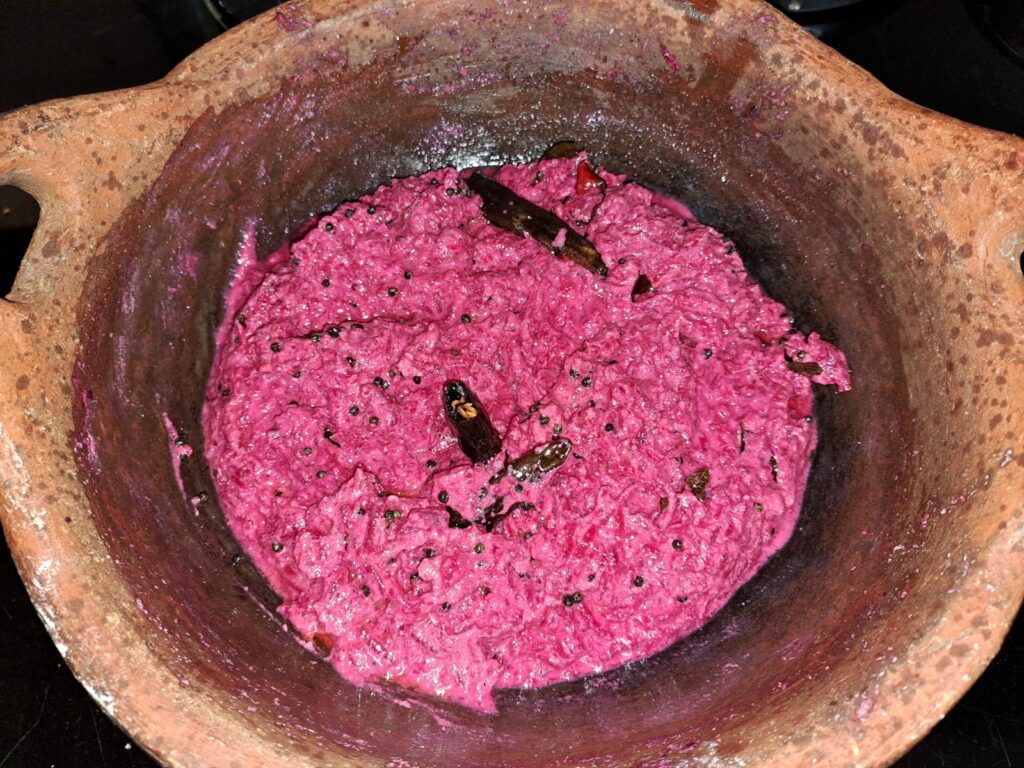 Kerala Style Beetroot Pachadi | Beetroot Raitha With Video