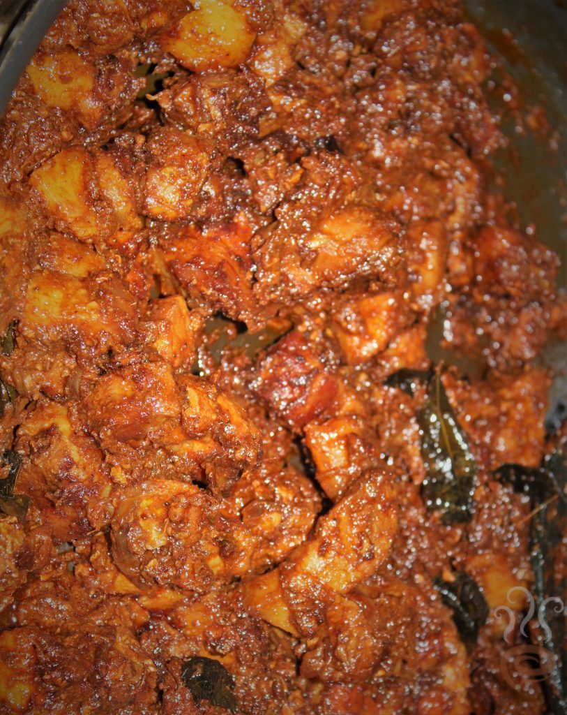 Pork Vindaloo - Authentic Portuguese