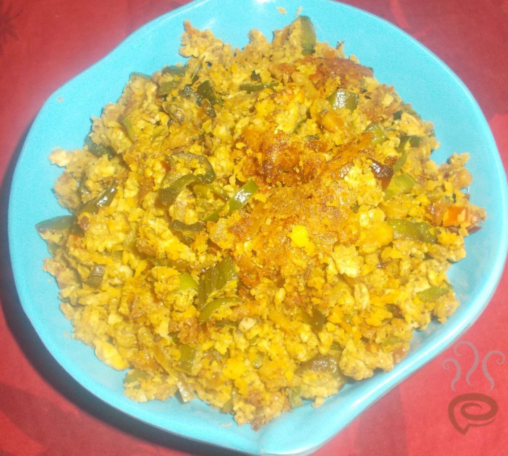 Vendakka Mutta Thoran | Ladies Finger Eggs Stir Fry