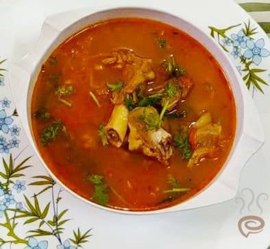 Mutton Rasam | Mutton Bone Rasam