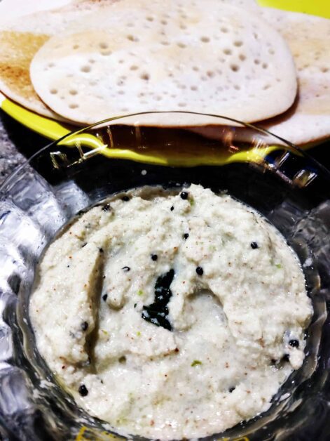 Fresh Coconut Garlic Chutney