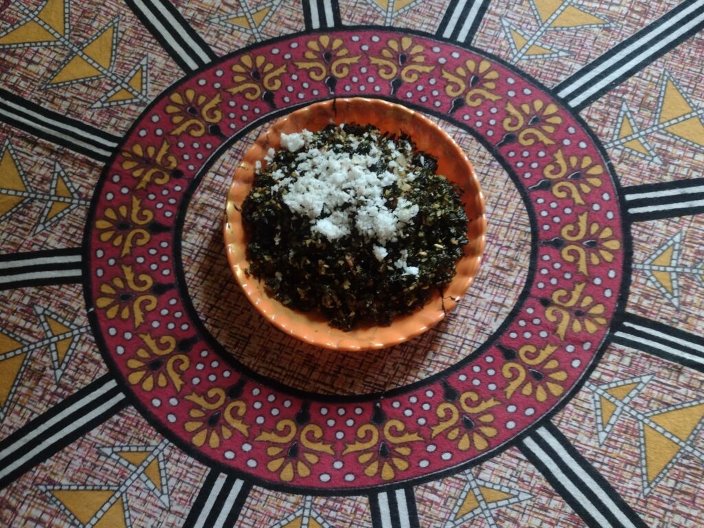 Ponnanganni Cheera Thoran | Dwarf Copperleaf Spinach Stir Fry
