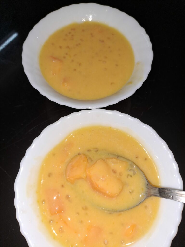 Mango Sago Dessert