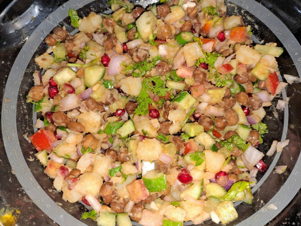 Chickpea Salad | Vegan Chickpea Salad