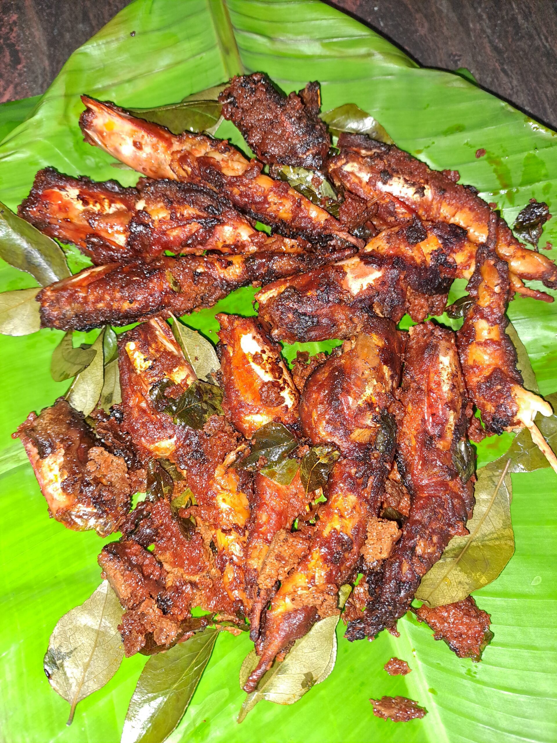 Prawns Tawa Fry | Spicy Indian Prawns Tawa Fry