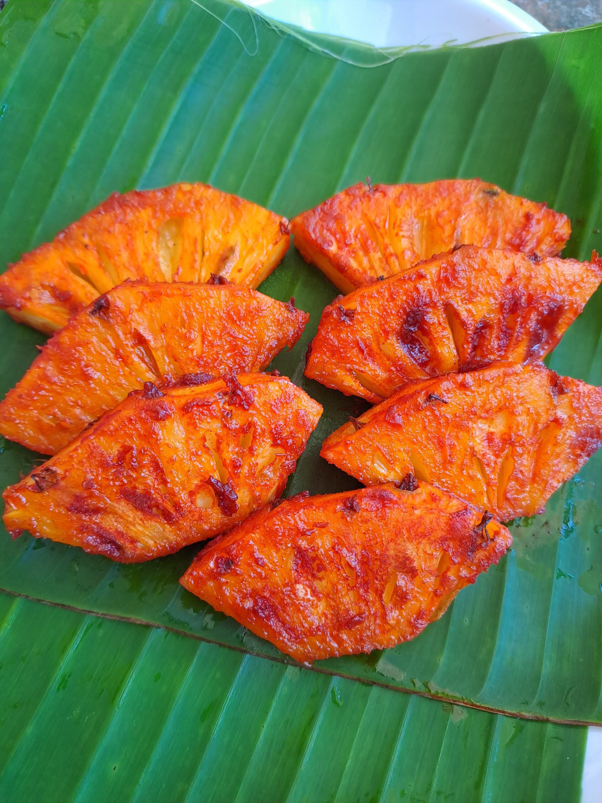 Pineapple Fry | Sweet and Spicy Pineapple