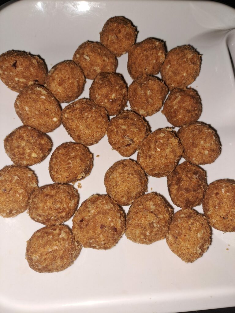 Cashew Rice Balls | Cashew Rice Snacks