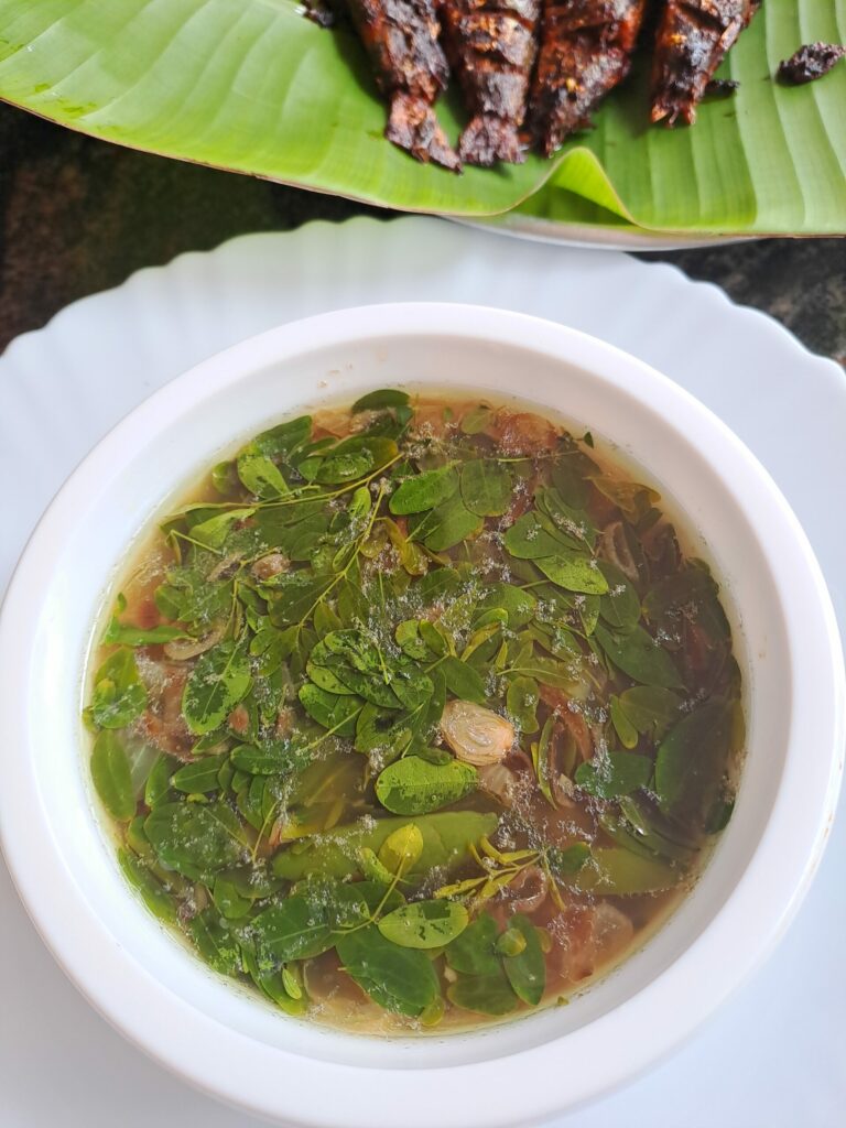 Moringa Thalippu | Nutritious Drumstick Leaves Soup