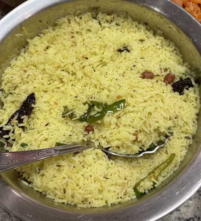 Lemon Rice | Tangy Flavorful Rice