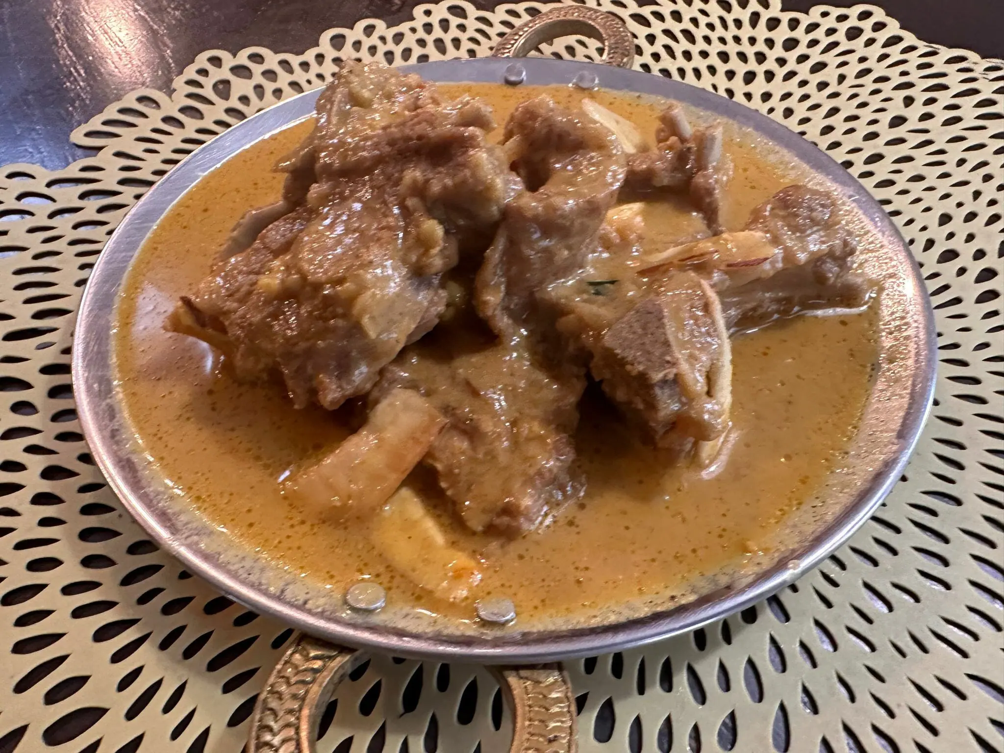 Attirachi Curry | Mutton Curry With Coconut Milk