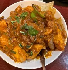 paneer jalfrezi