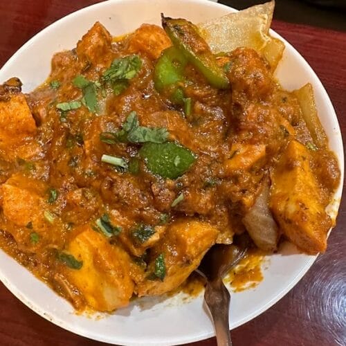 paneer jalfrezi