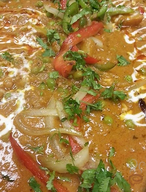 Mutter Paneer Curry