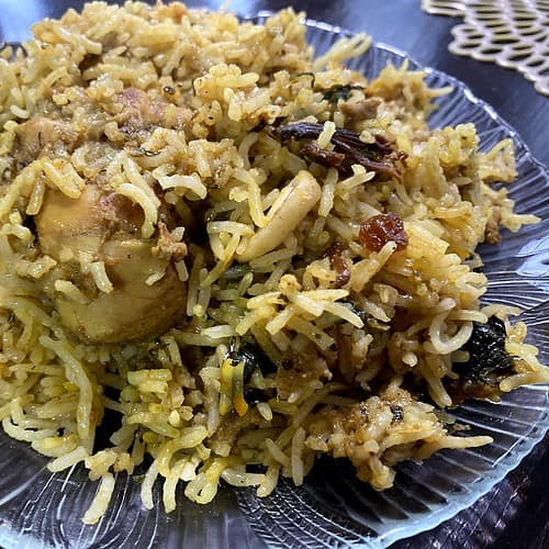 chicken biriyani