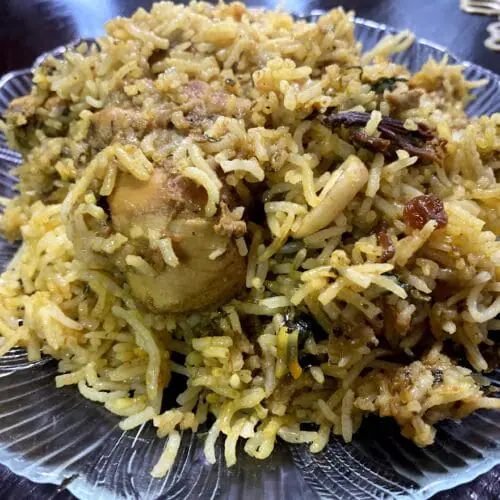 chicken biriyani