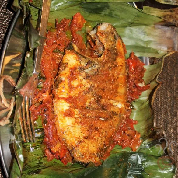 Kerala Karimeen Pollichathu