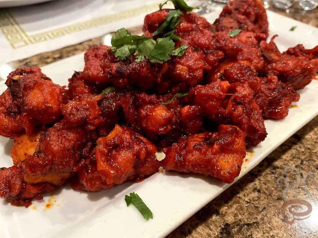 Eggless Chilli Chicken