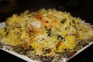 prawn biriyani