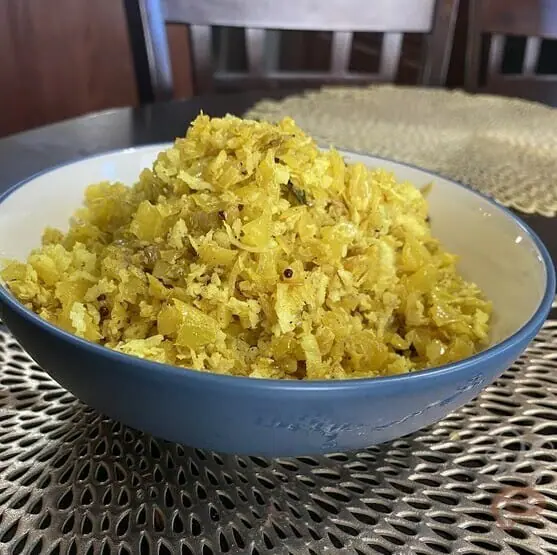 Cabbage Thoran – Nadan Style