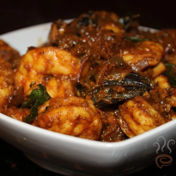 Kerala Prawns Dry Roast