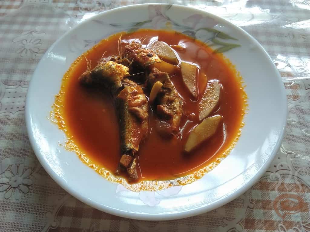 Mathi Manga Curry | Sardines Fish Mango Curry