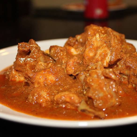 Kerala Style Uluva Chicken