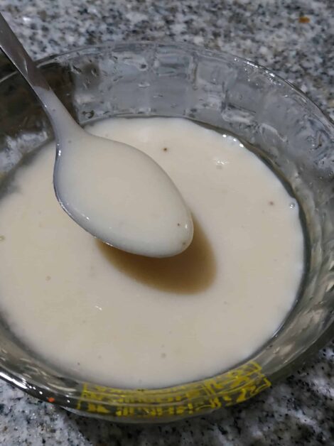 plantain and avocado puree