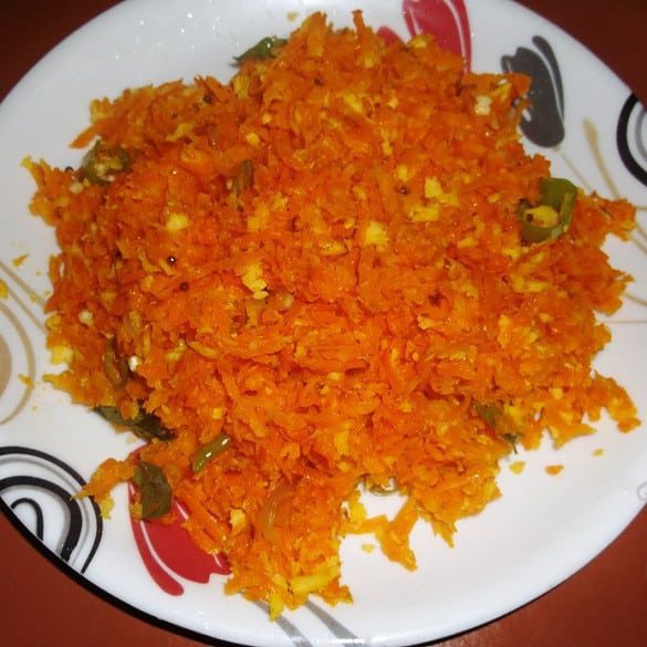 Nadan Carrot Thoran