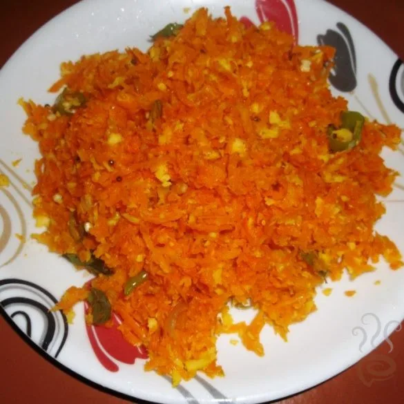 Nadan Carrot Thoran