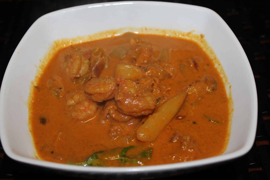 Prawn Mango Curry | Chemmeen Manga Curry