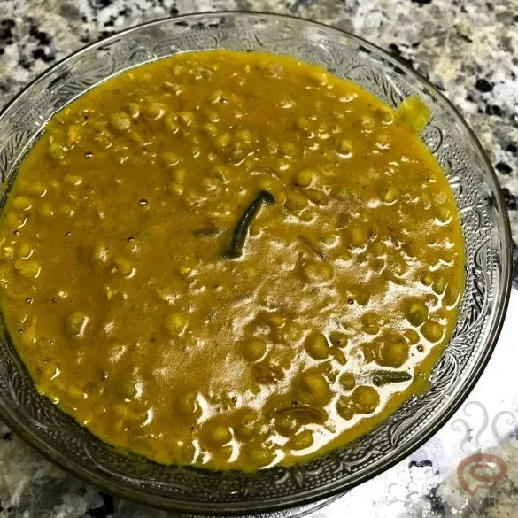 Green Peas Curry with Coconut Milk