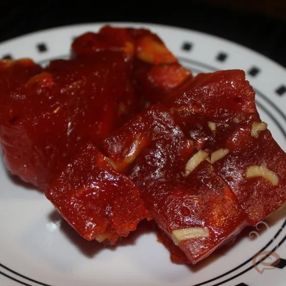 Wheat Halwa | Kerala Red Halwa