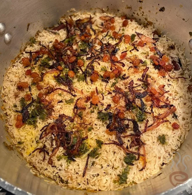 Kerala Prawns Dum Biriyani