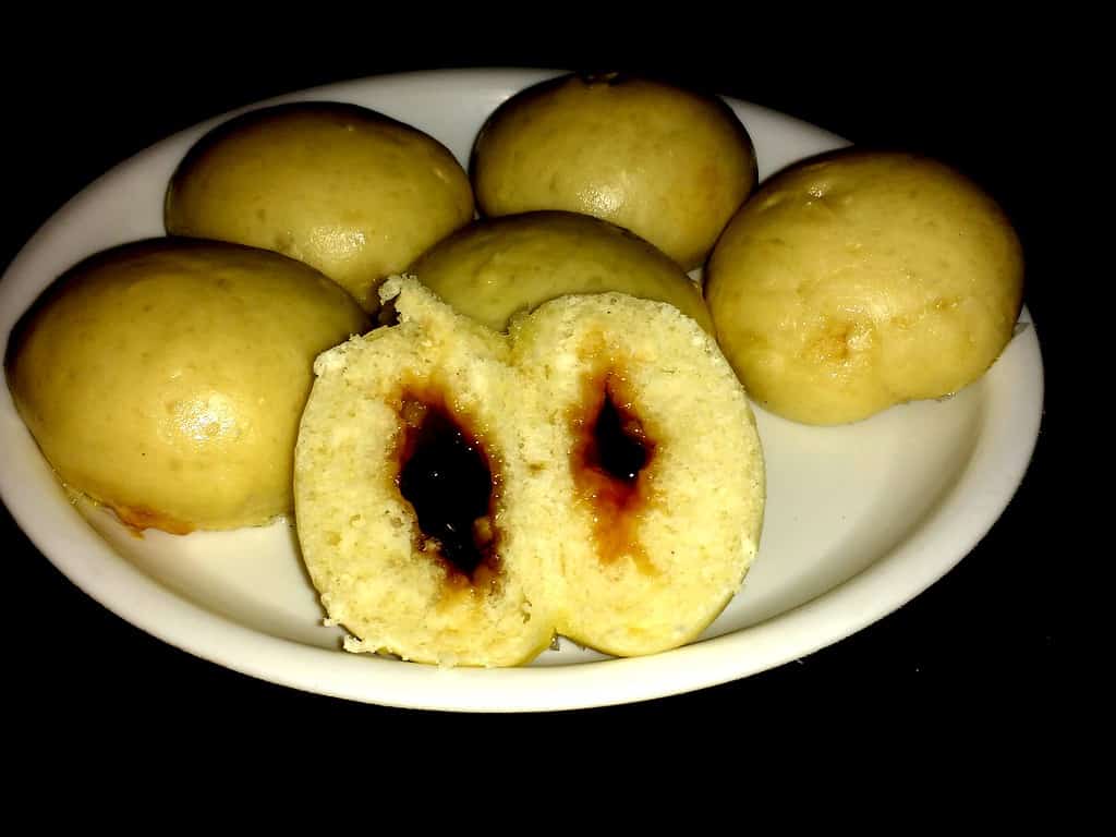 Jam Stuffed Bun