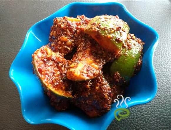 Sweet And Sour Mango Pickle | Semi Ripe Mango Pickle