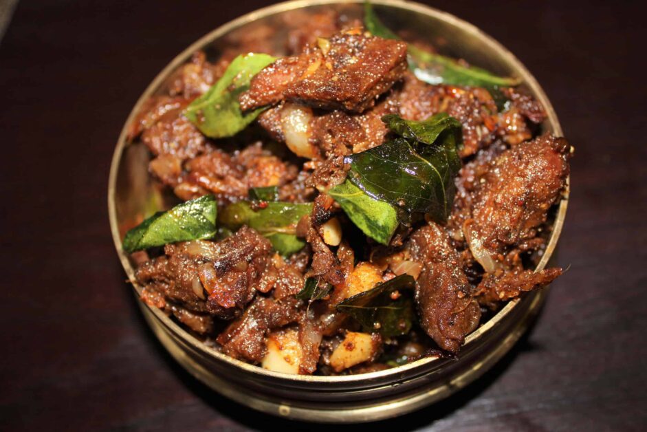 Kerala Beef Fry Restaurant Style Video