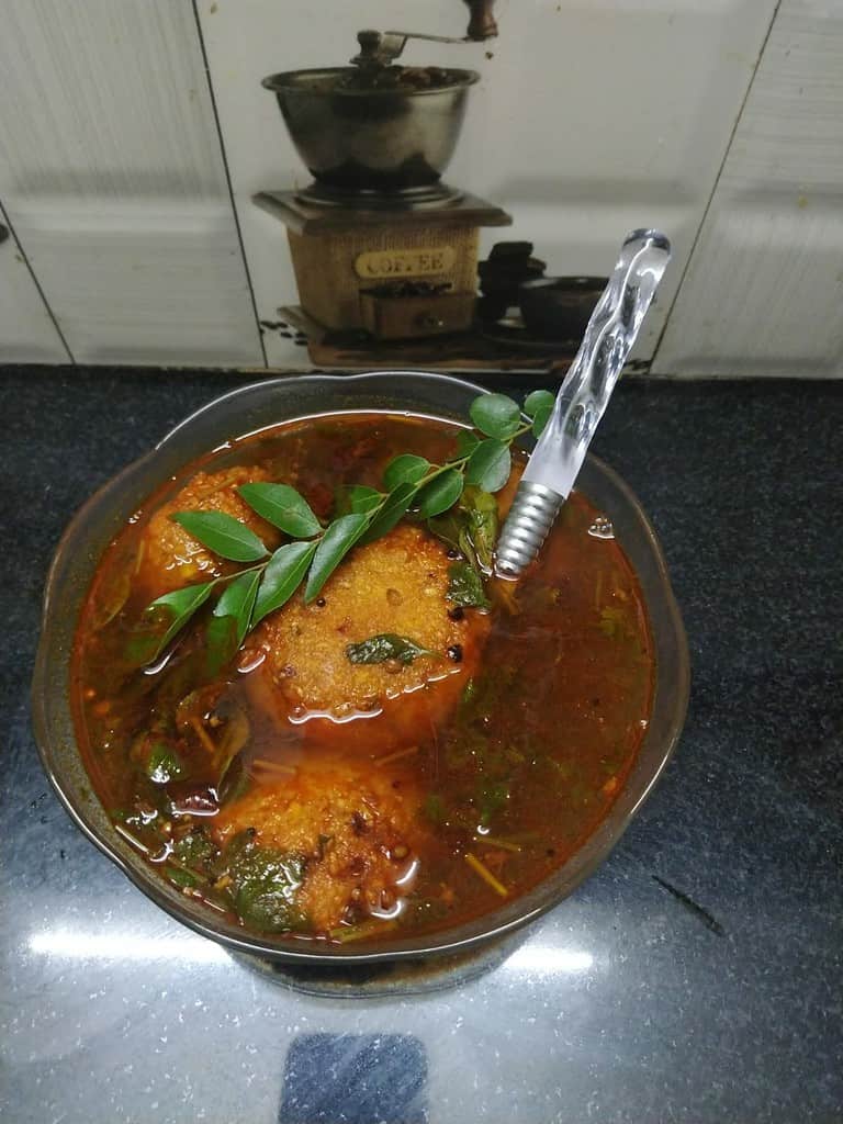 Rasam Vada | South Indian Rasam Vadai