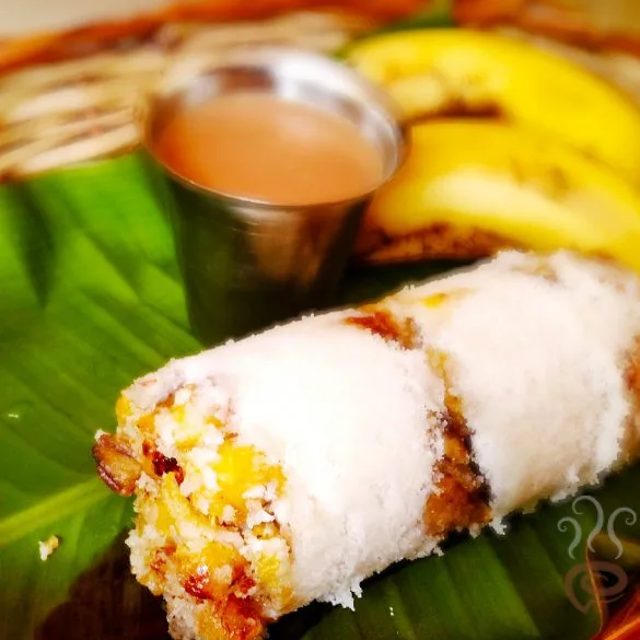 Banana Puttu Pazham Puttu