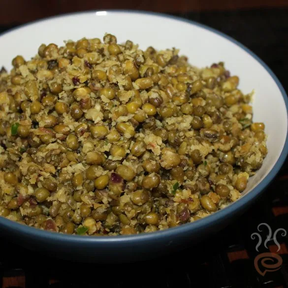 Cherupayar Thoran | Moong Dal Stir Fry