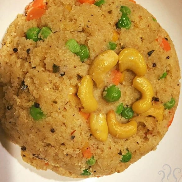 Fluffy Vegetable Upma