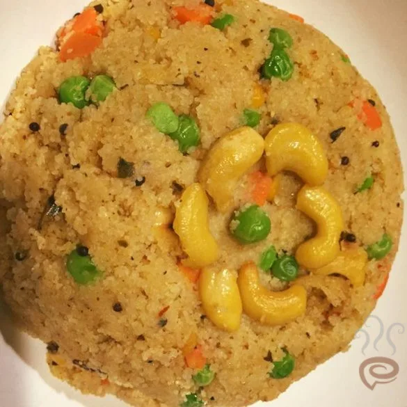 Fluffy Vegetable Upma