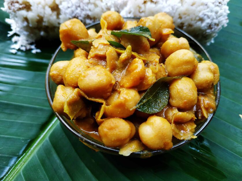 Vella Kadala Curry | Chickpea Curry