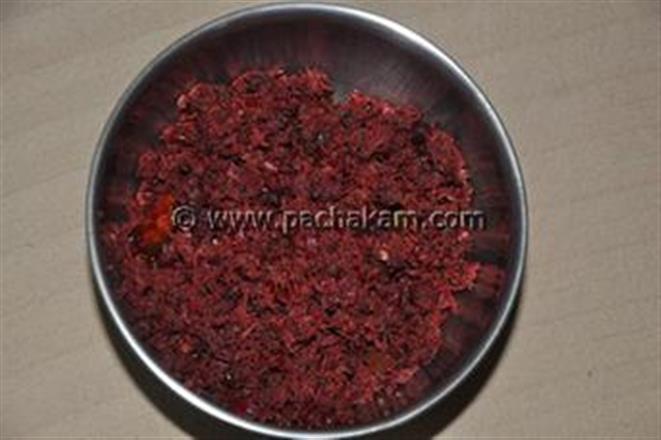 Beans - Beetroot Fry