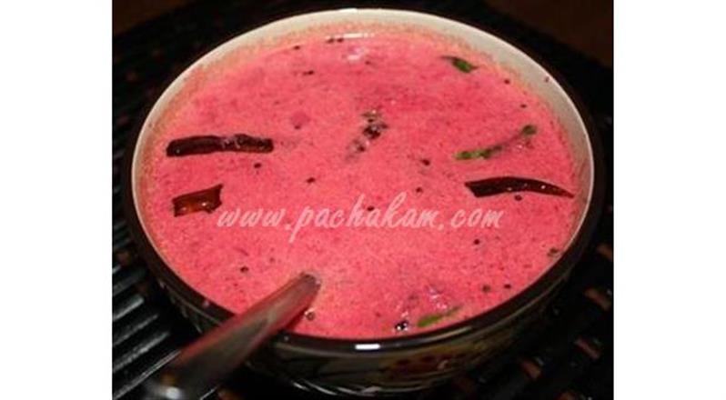 Beetroot Kichadi - South Indian