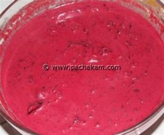 Beetroot Pachadi - Festive Special