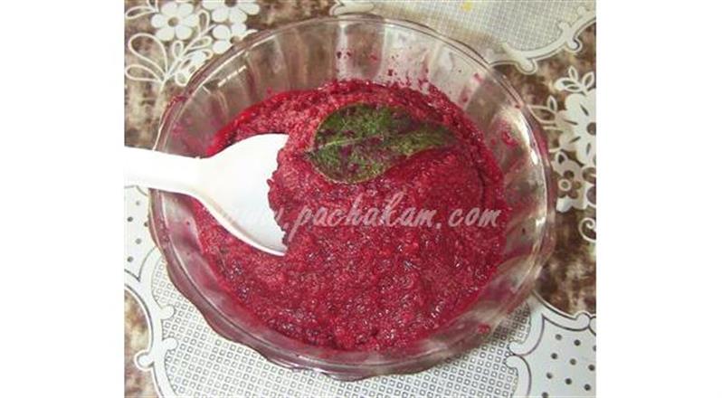 Beetroot Raita - Kerala Special