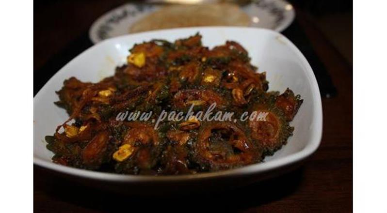 Pavakkai Fry | Bitter Gourd Fry | Pavakkai Poriyal