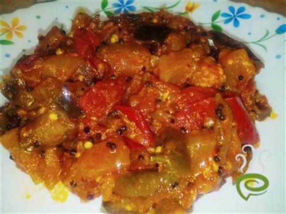 Capsicum Masala – Andra Style